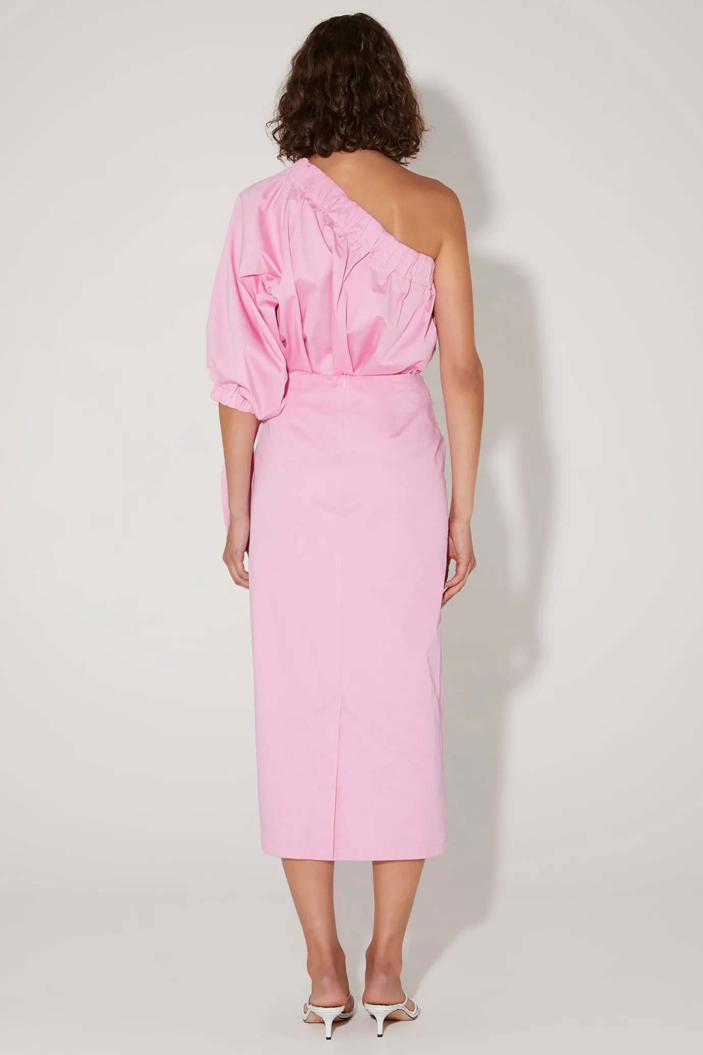 Hansen & Gretel Formosa One Shoulder Top Prism Pink Cheap