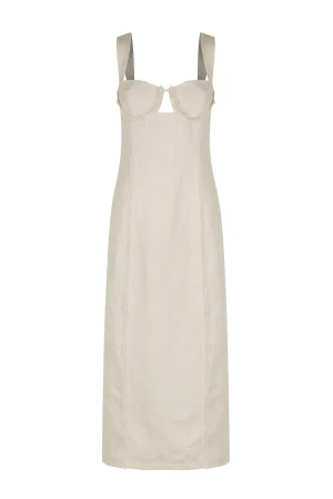 Hansen & Gretel Fowler Dress Sand Cheap