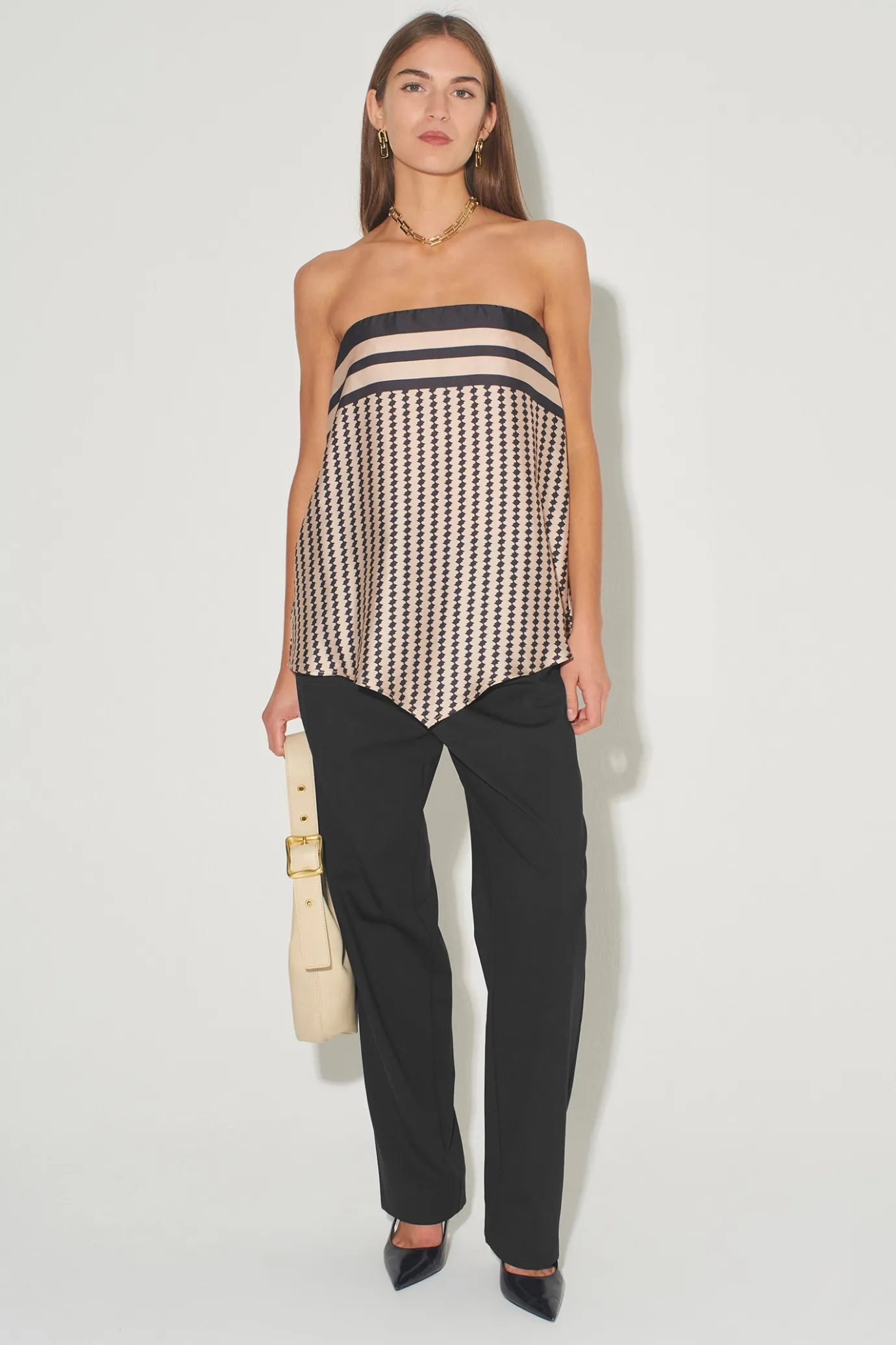 Hansen & Gretel Franca Strapless Bodice Black Diamond Cheap