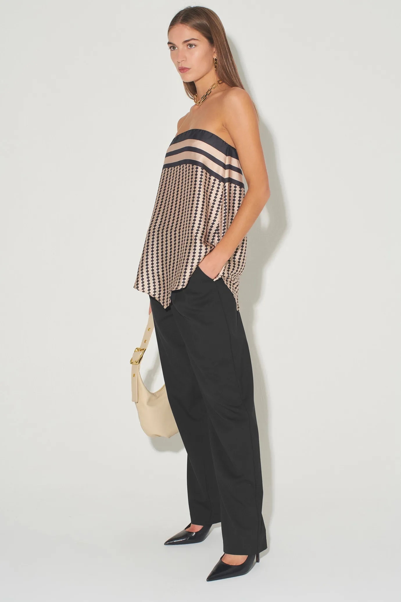 Hansen & Gretel Franca Strapless Bodice Black Diamond Cheap