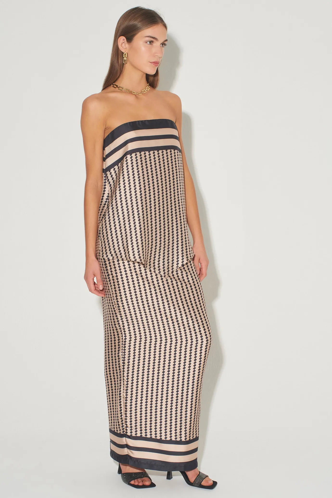 Hansen & Gretel Franca Strapless Bodice Black Diamond Cheap