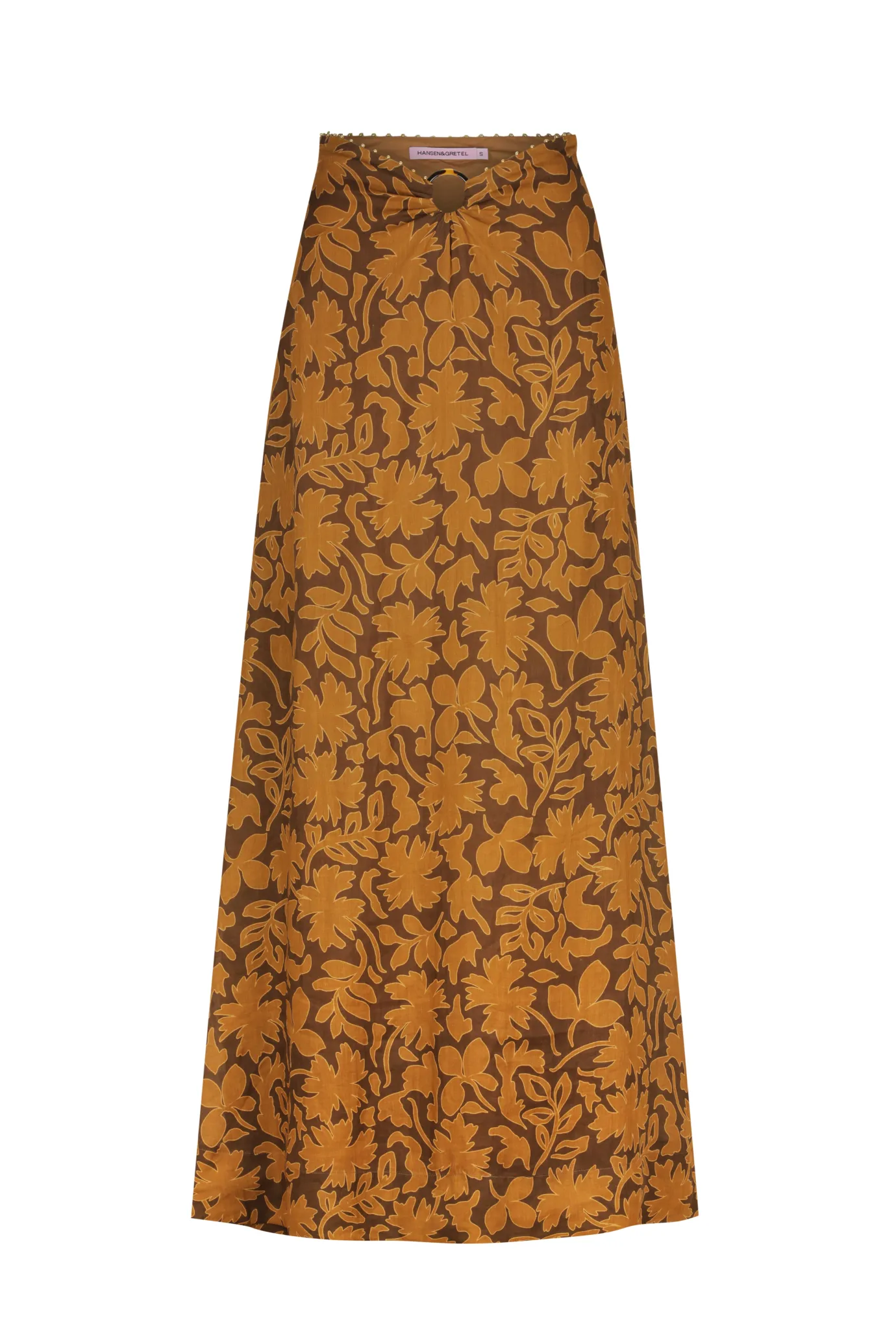 Hansen & Gretel Freya Skirt Cocoa Leaf Best Sale