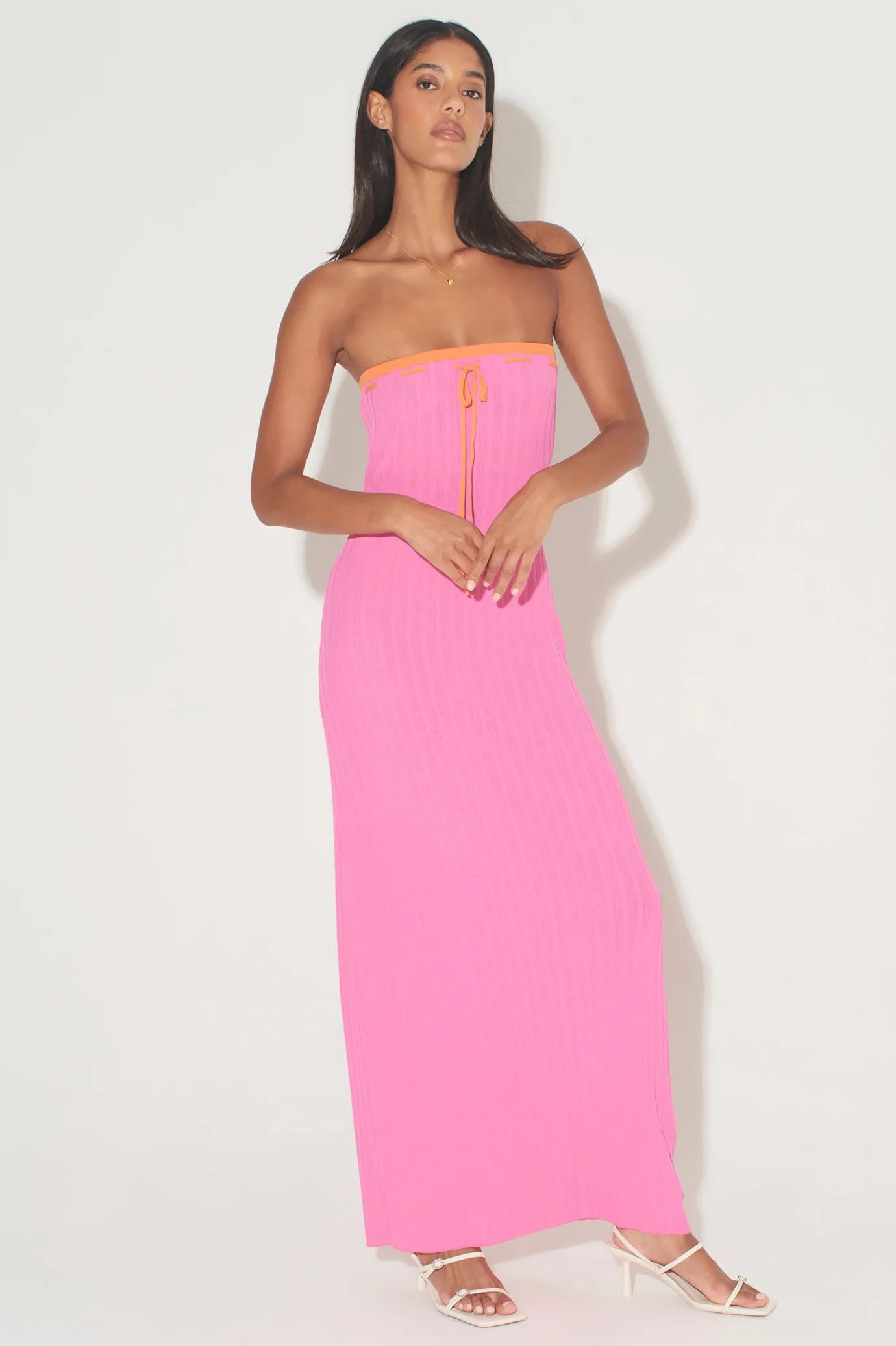 Hansen & Gretel Hulu Dress Grapefruit Best Sale