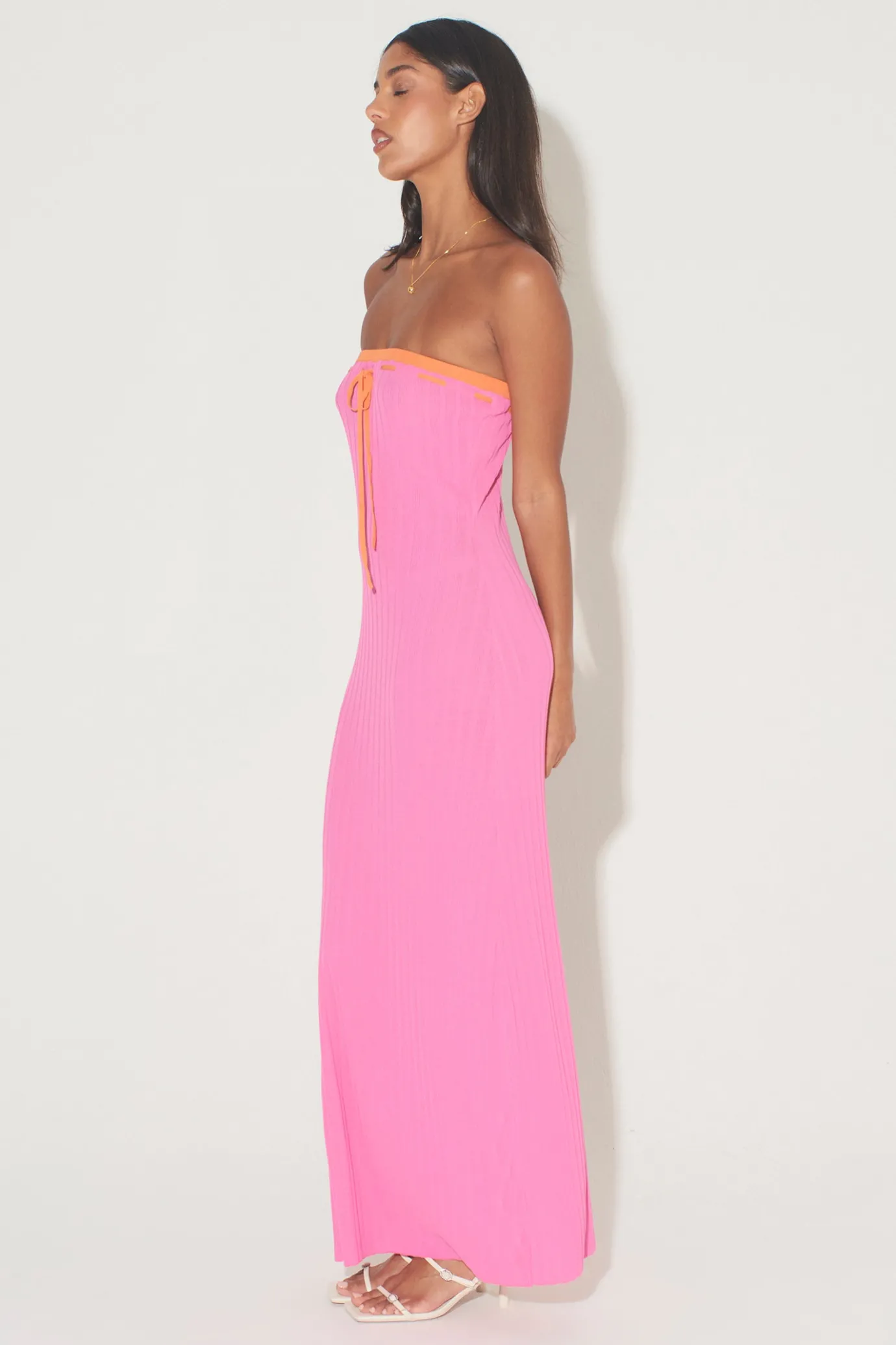 Hansen & Gretel Hulu Dress Grapefruit Best Sale