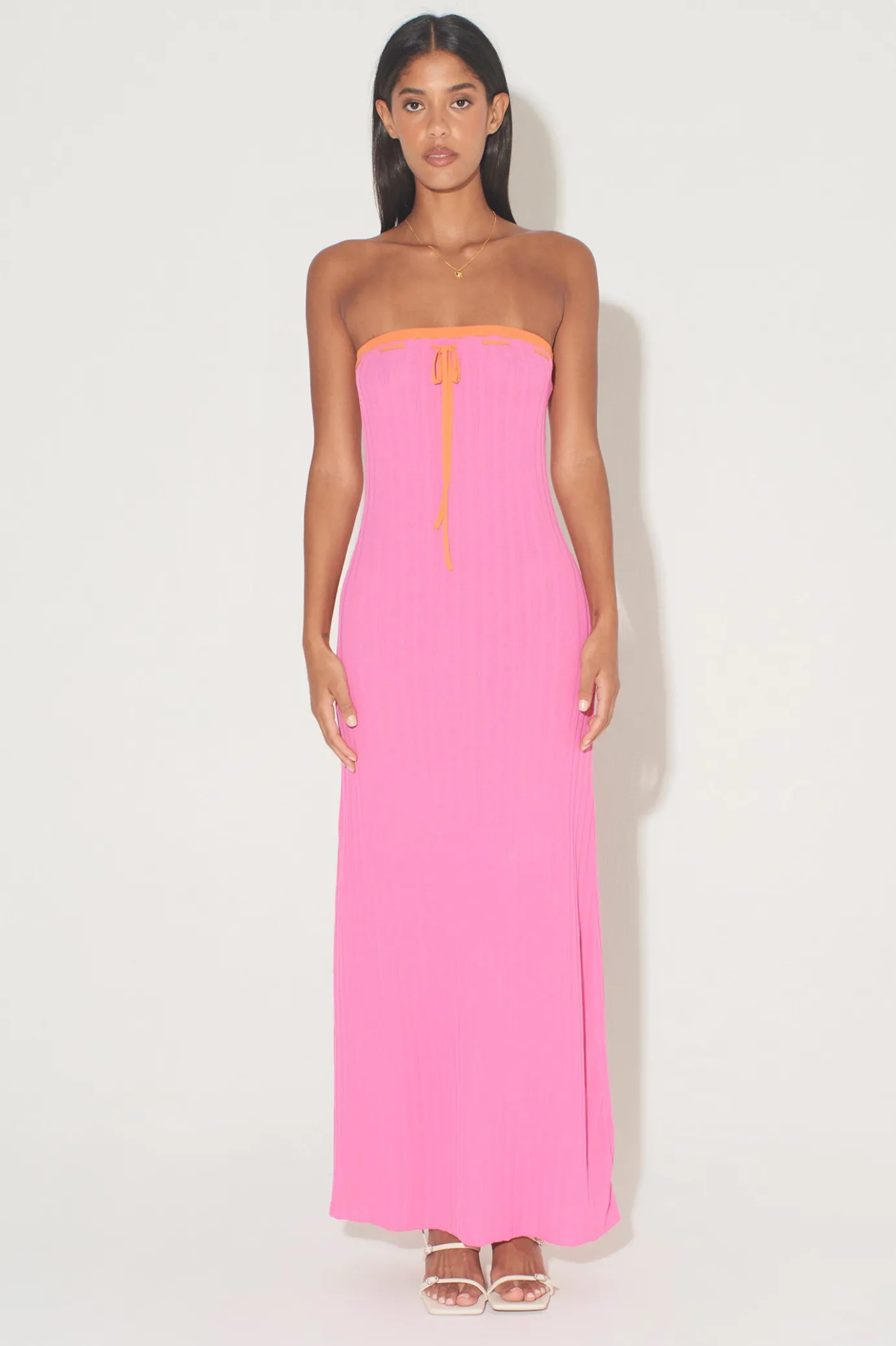 Hansen & Gretel Hulu Dress Grapefruit Best Sale