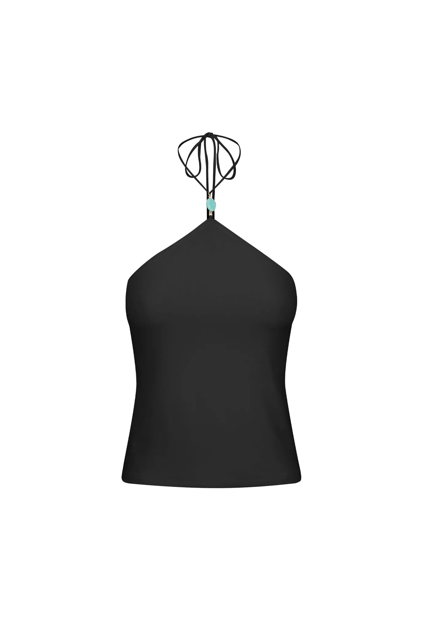 Hansen & Gretel Huxley Halter Top Black Cheap
