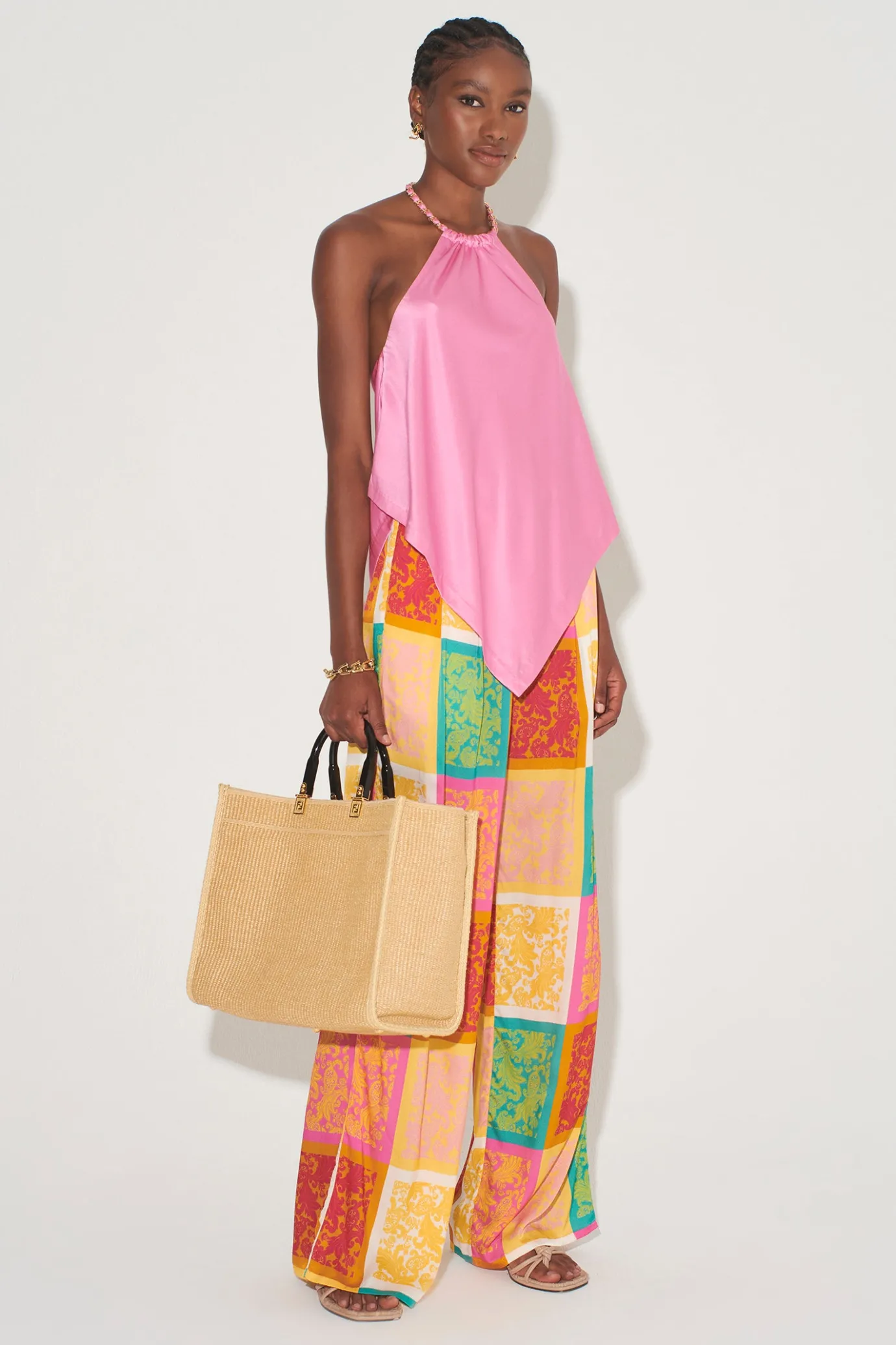 Hansen & Gretel Indy Pant Paisley Tile Cheap