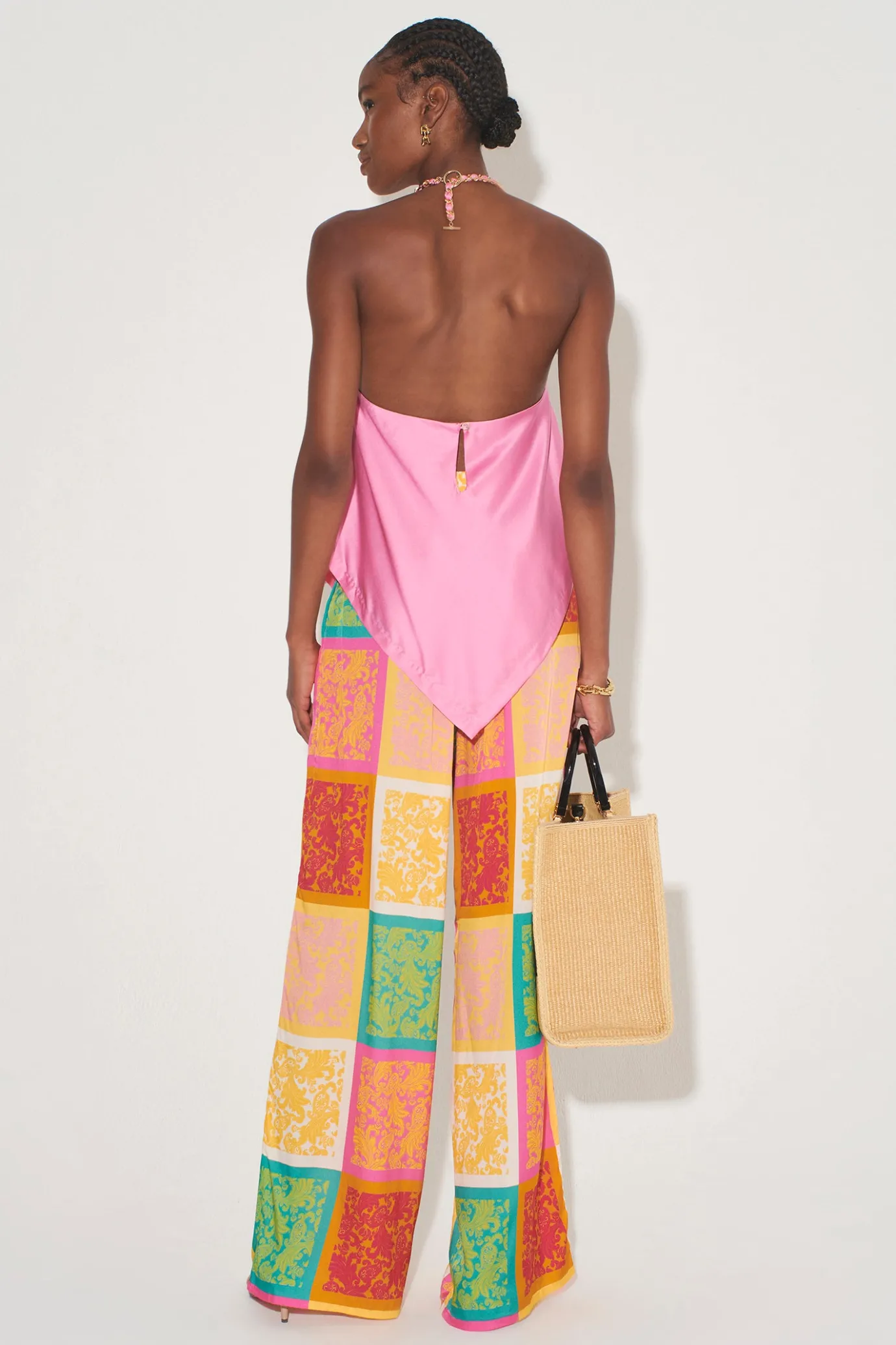 Hansen & Gretel Indy Pant Paisley Tile Cheap