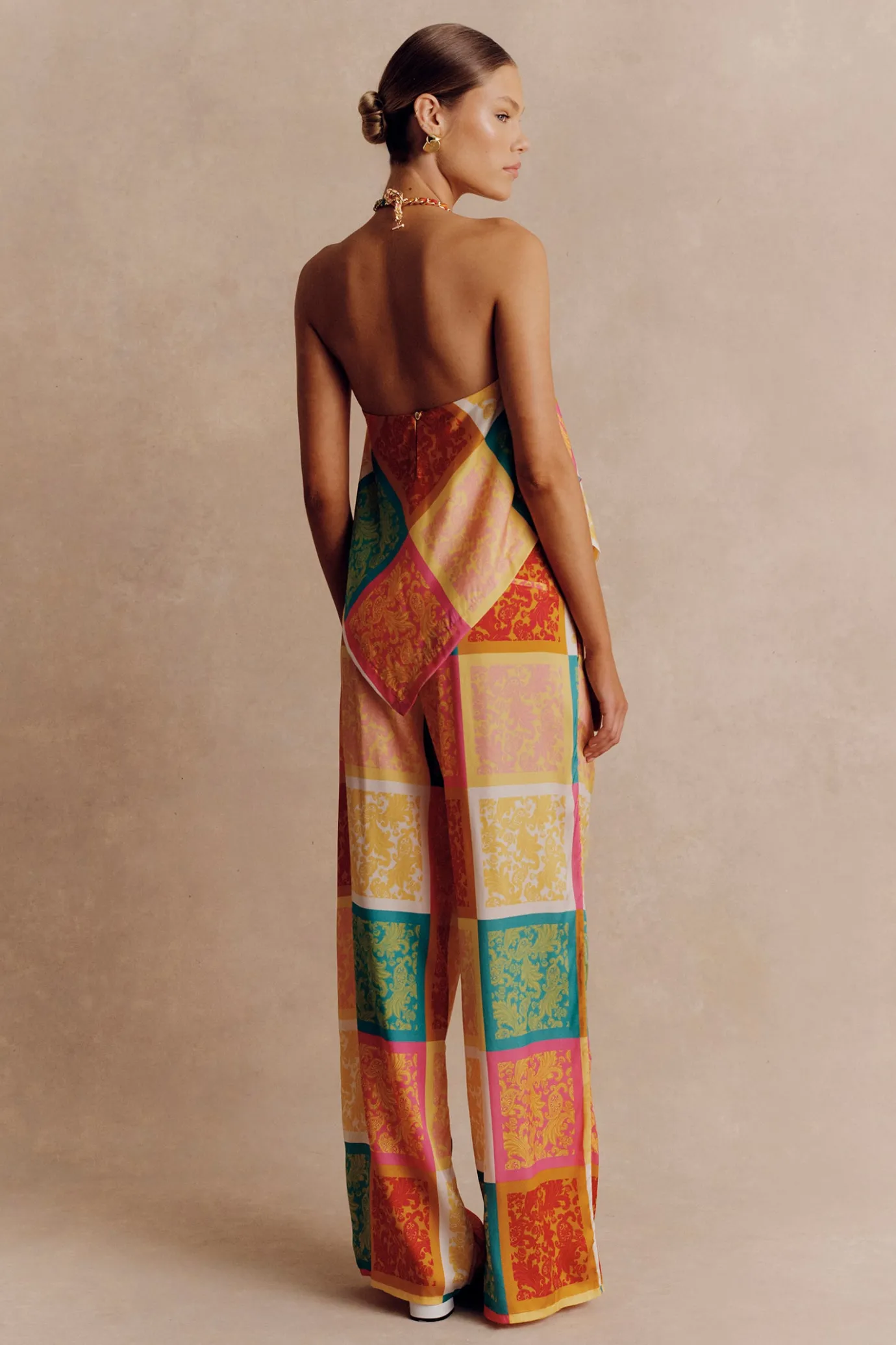 Hansen & Gretel Indy Pant Paisley Tile Cheap