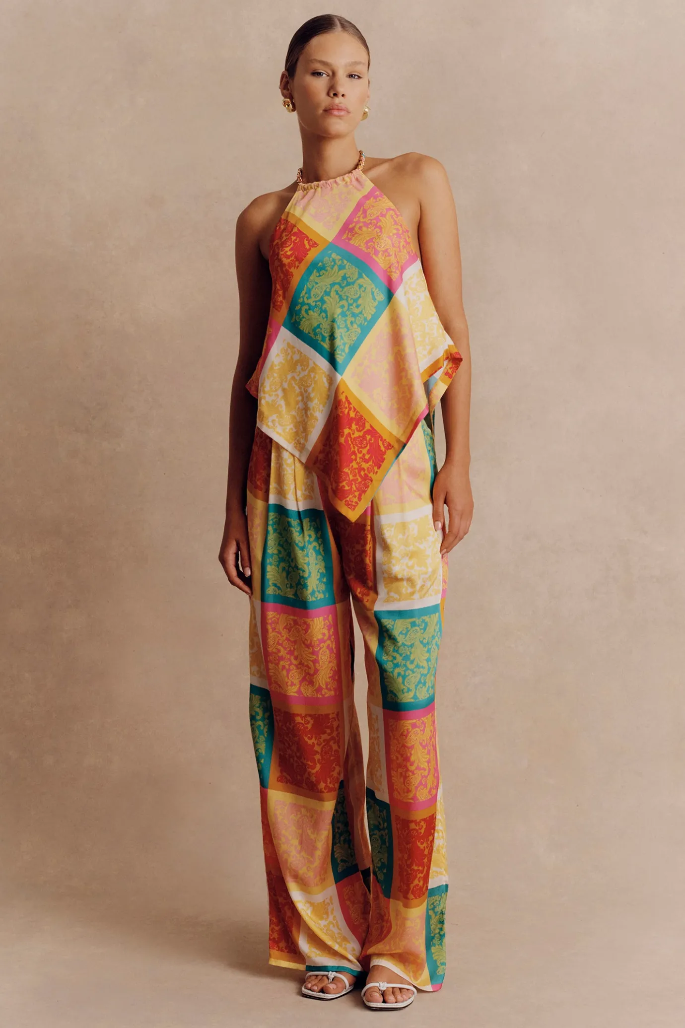 Hansen & Gretel Indy Pant Paisley Tile Cheap