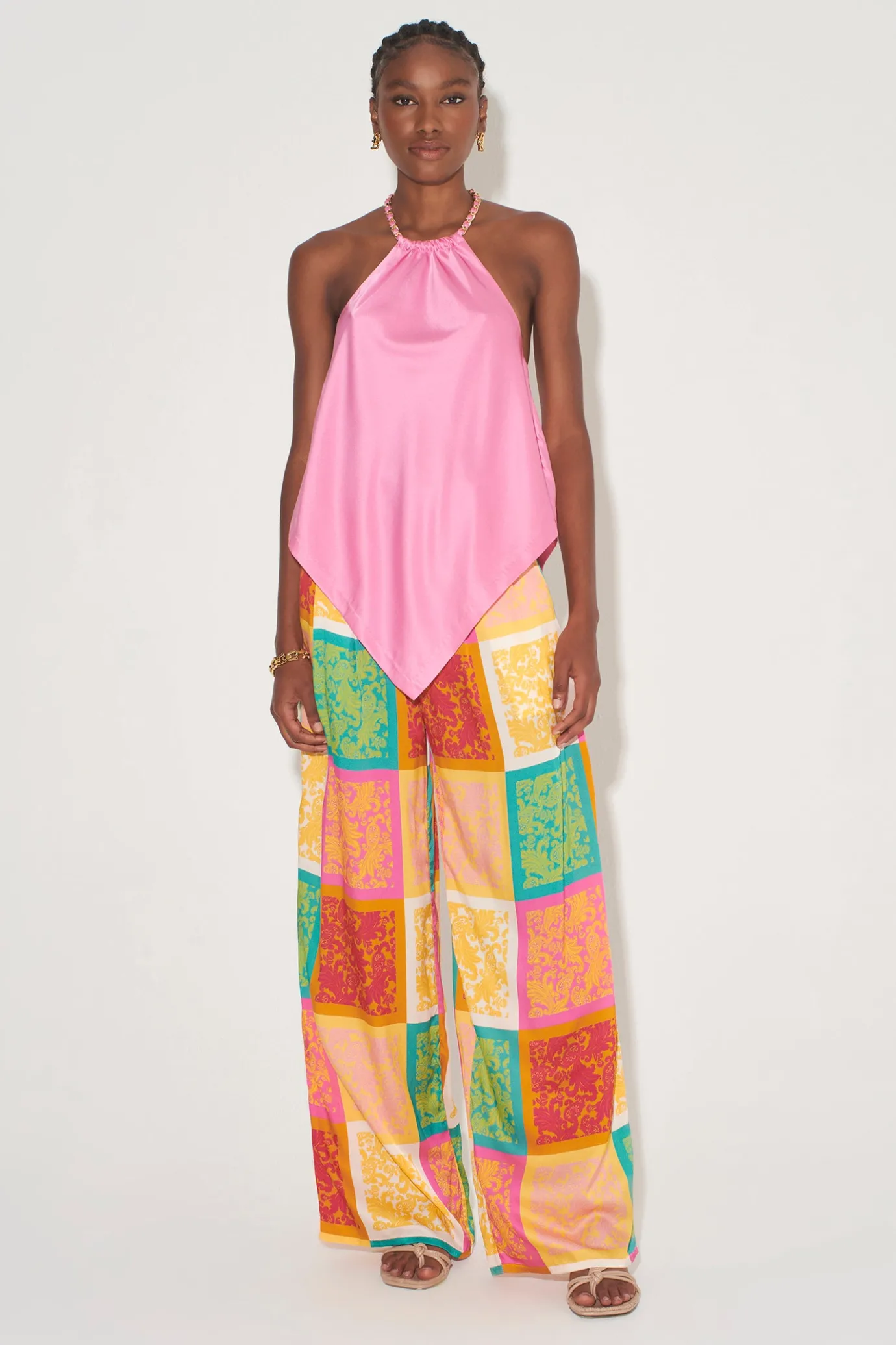 Hansen & Gretel Indy Pant Paisley Tile Cheap