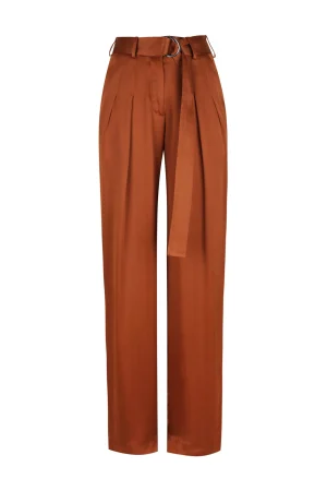 Hansen & Gretel Irina Pant Chestnut Best Sale