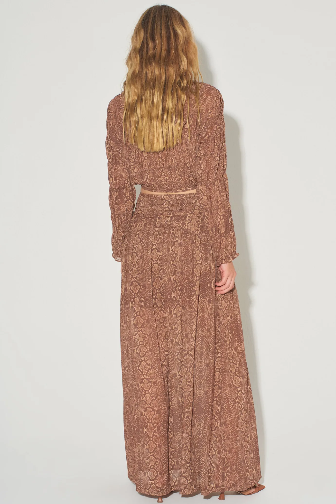 Hansen & Gretel Ithica Gathered Top Serpent Sale