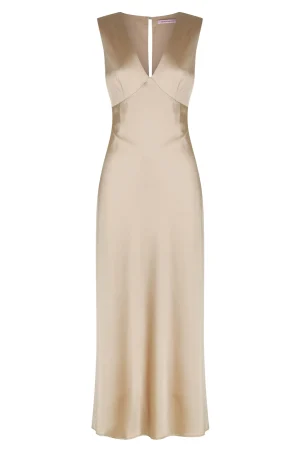 Hansen & Gretel Jessa Dress Almond Hot