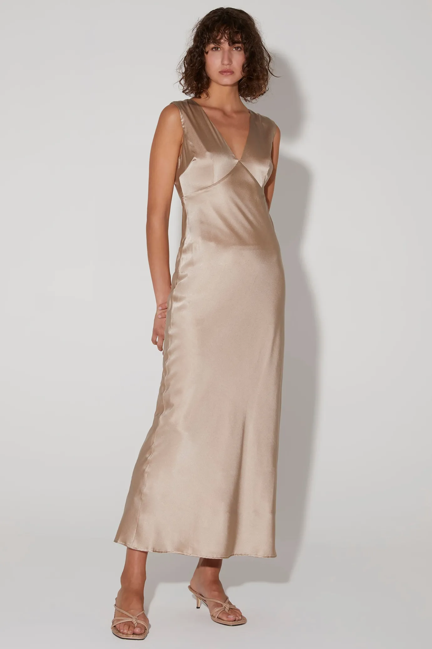 Hansen & Gretel Jessa Dress Almond Hot