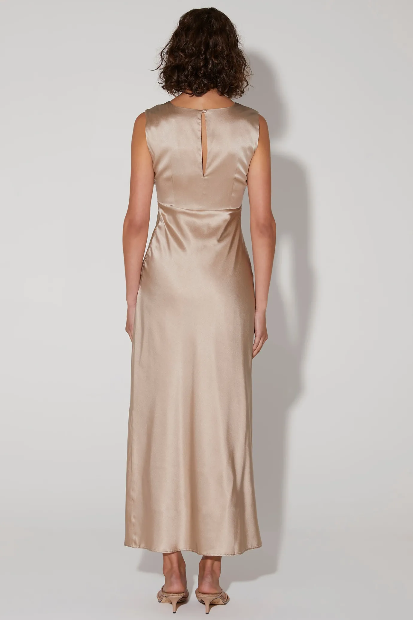 Hansen & Gretel Jessa Dress Almond Hot