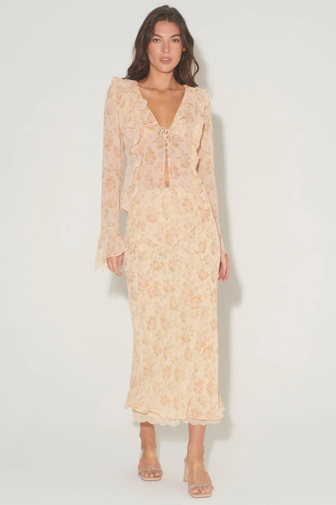 Hansen & Gretel Juliet Blouse Climbing Roses Best