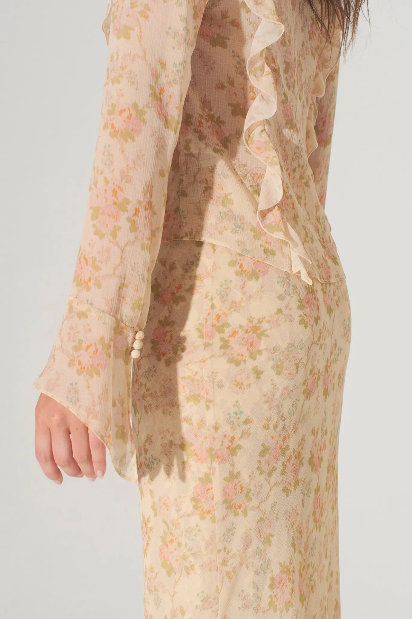 Hansen & Gretel Juliet Blouse Climbing Roses Best