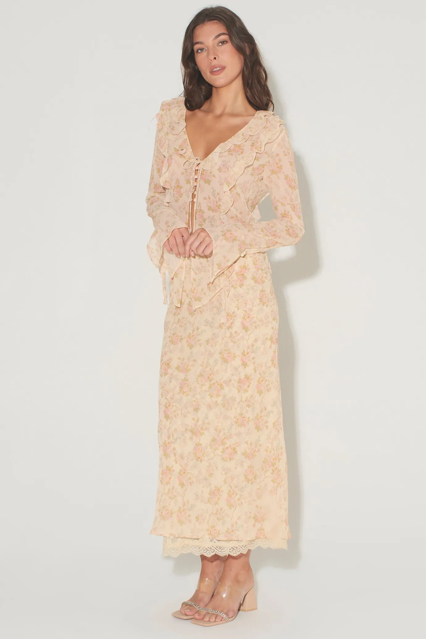 Hansen & Gretel Juliet Blouse Climbing Roses Best