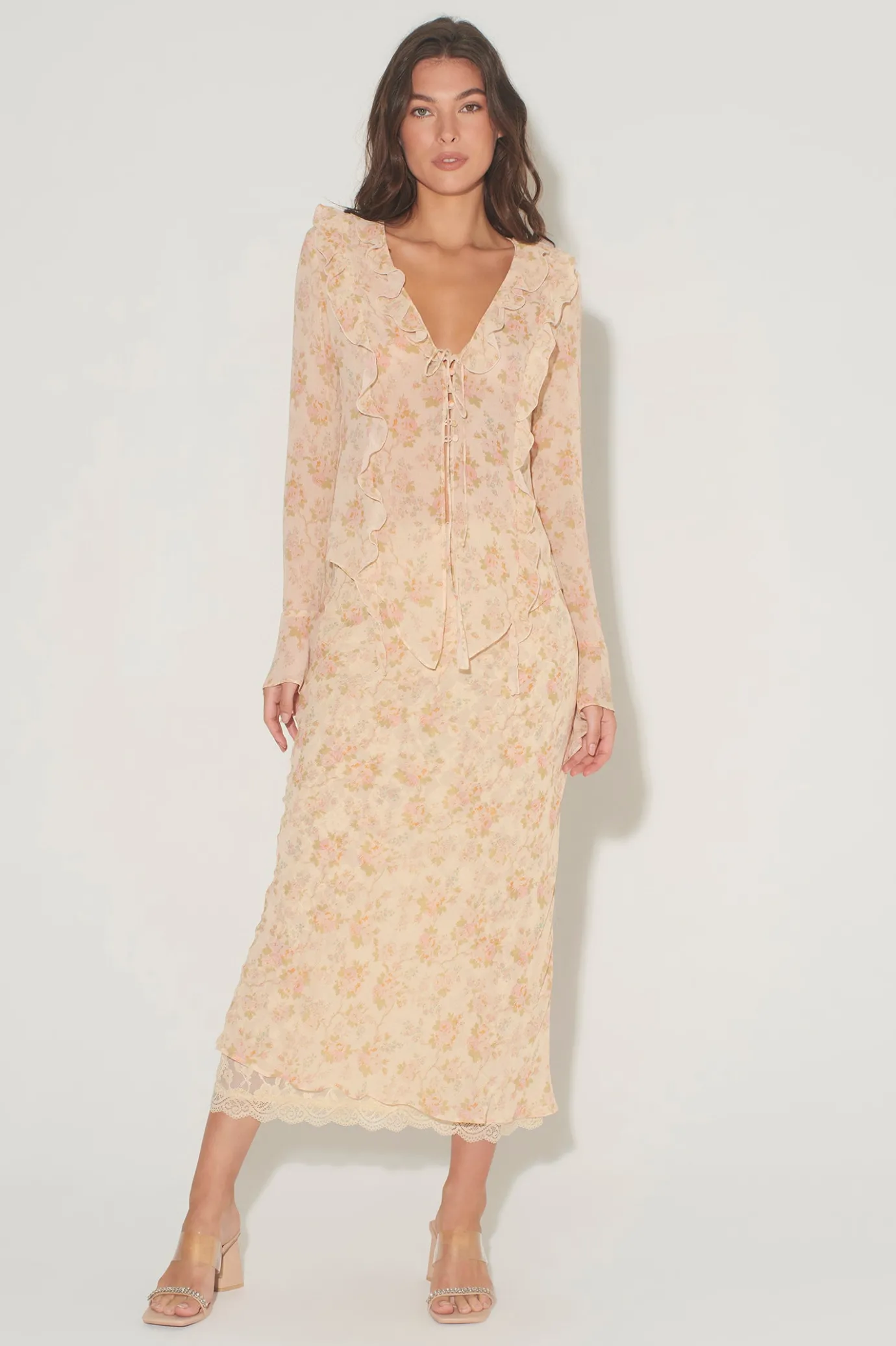 Hansen & Gretel Juliet Blouse Climbing Roses Best