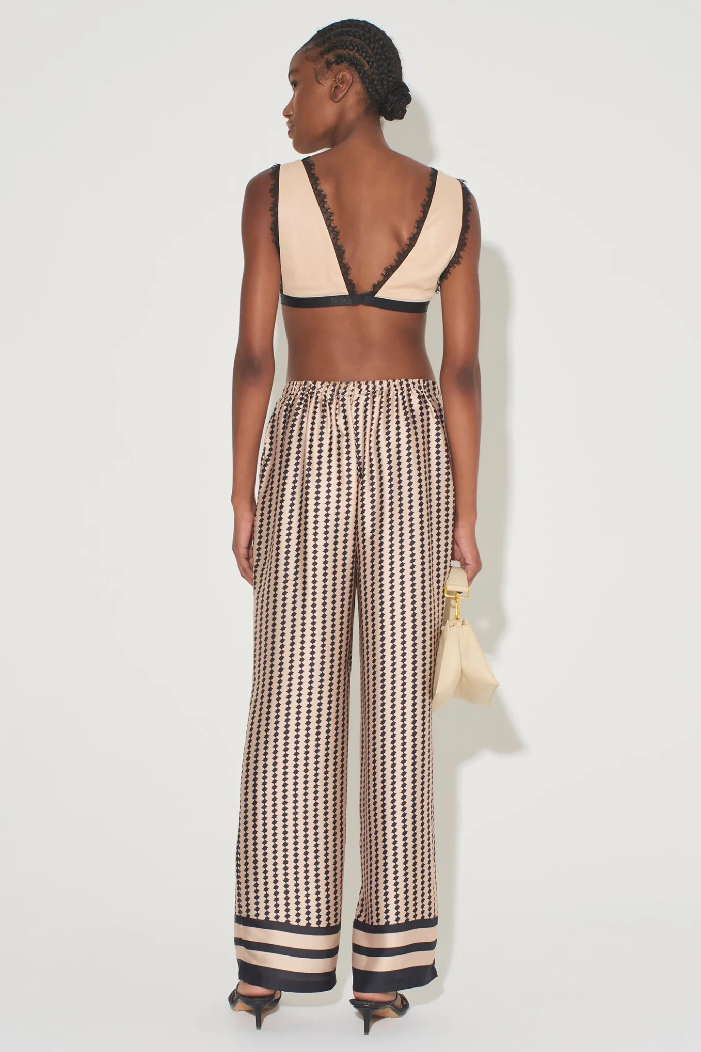 Hansen & Gretel Justine Relaxed Pant Black Diamond Best Sale