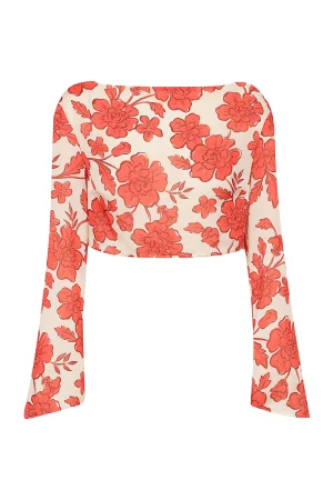 Hansen & Gretel Kai Top Wild Flower Hot