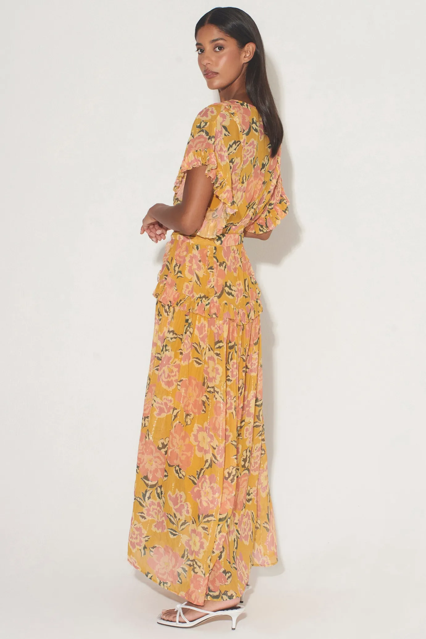 Hansen & Gretel Karen Dress Honey Floral Discount