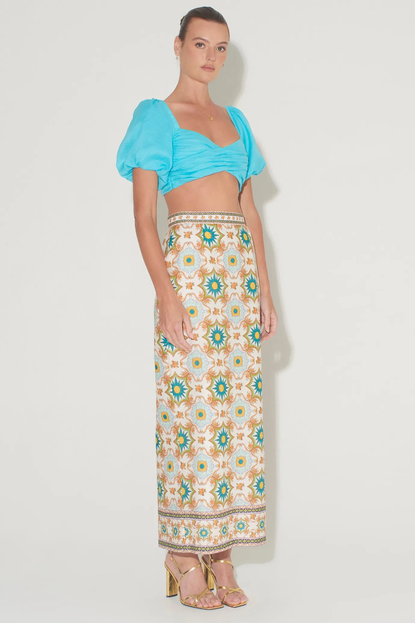 Hansen & Gretel Katarina Top Azure Outlet