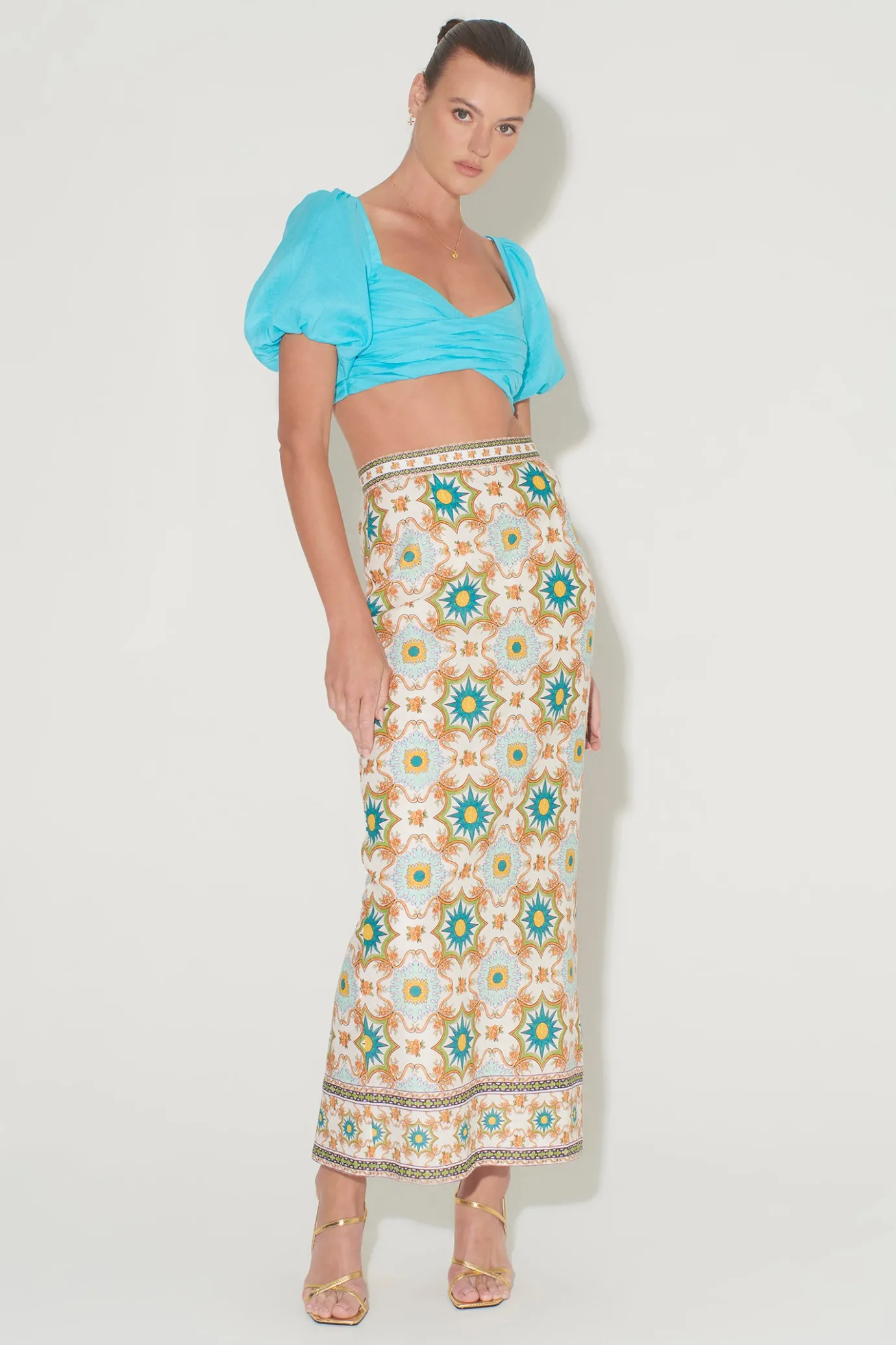 Hansen & Gretel Katarina Top Azure Outlet