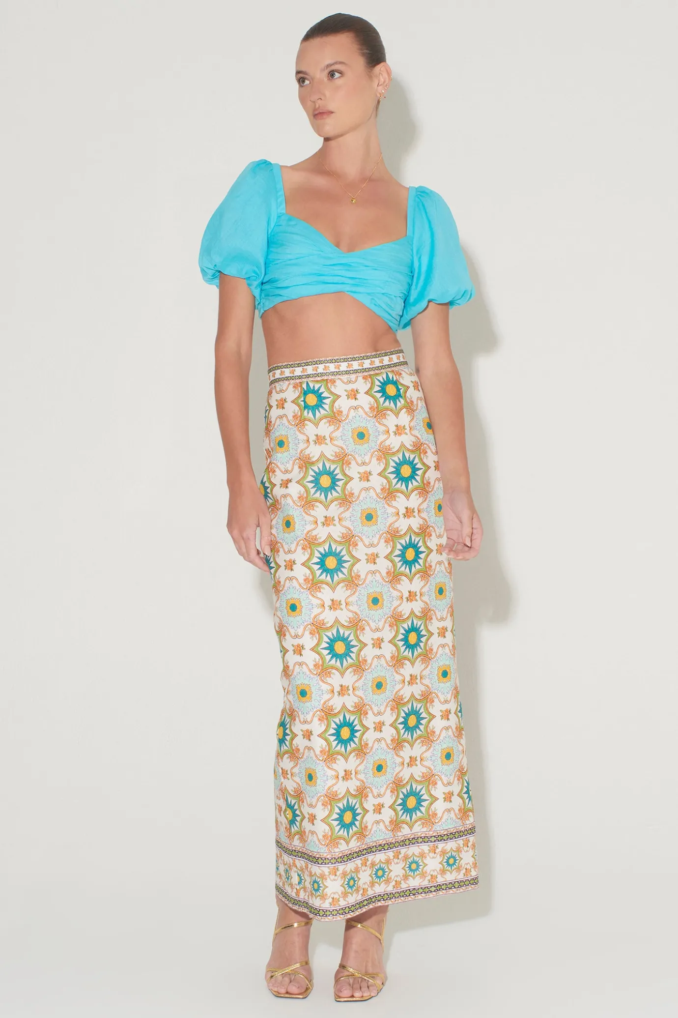 Hansen & Gretel Katarina Top Azure Outlet