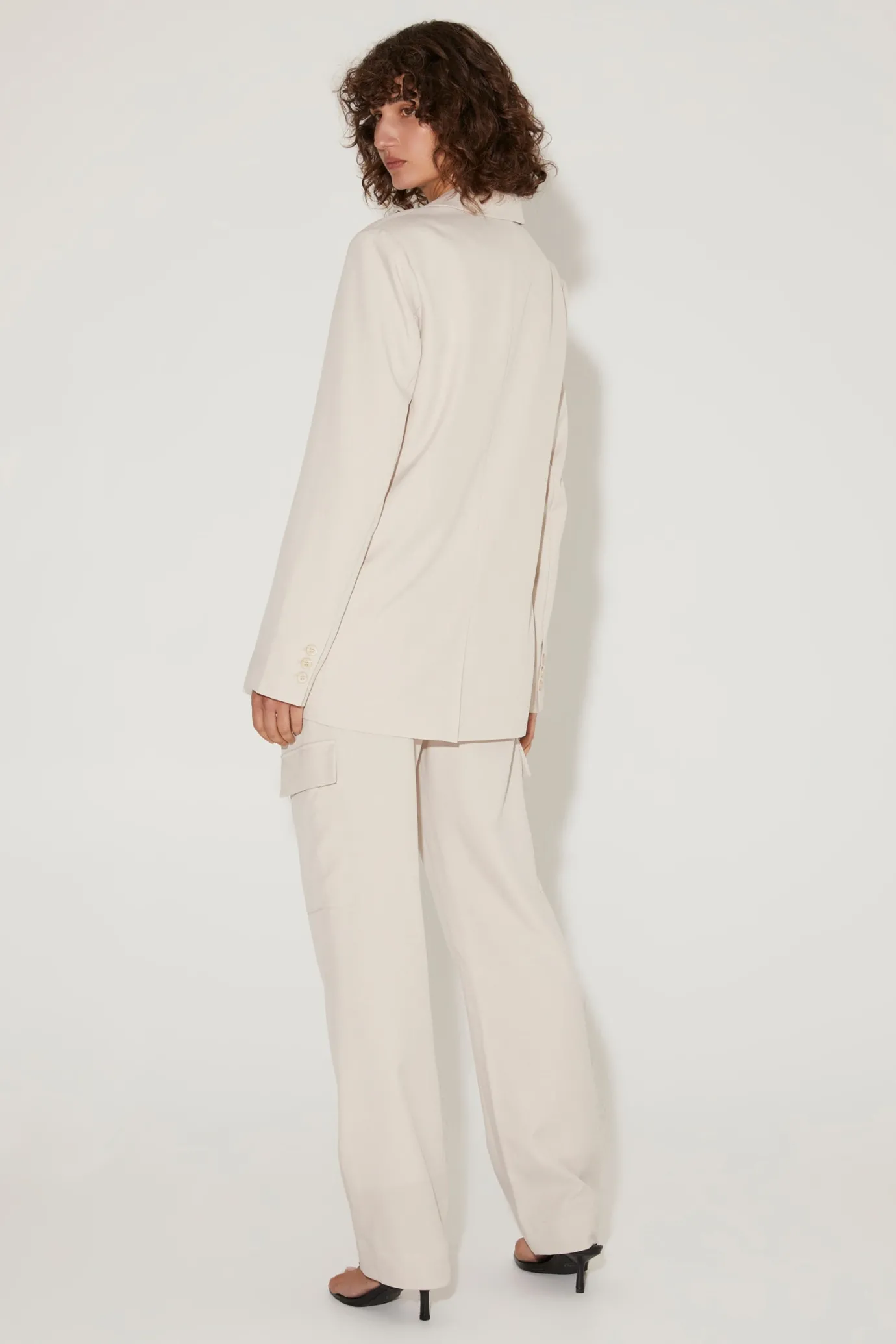 Hansen & Gretel Kravitz Pant Ecru New