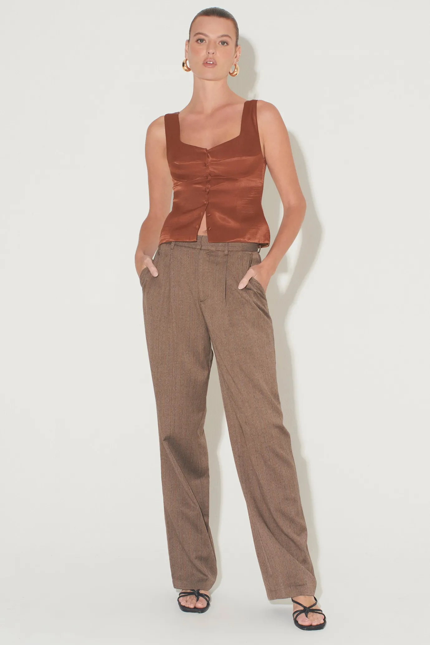 Hansen & Gretel Leelo Top Chestnut Shop