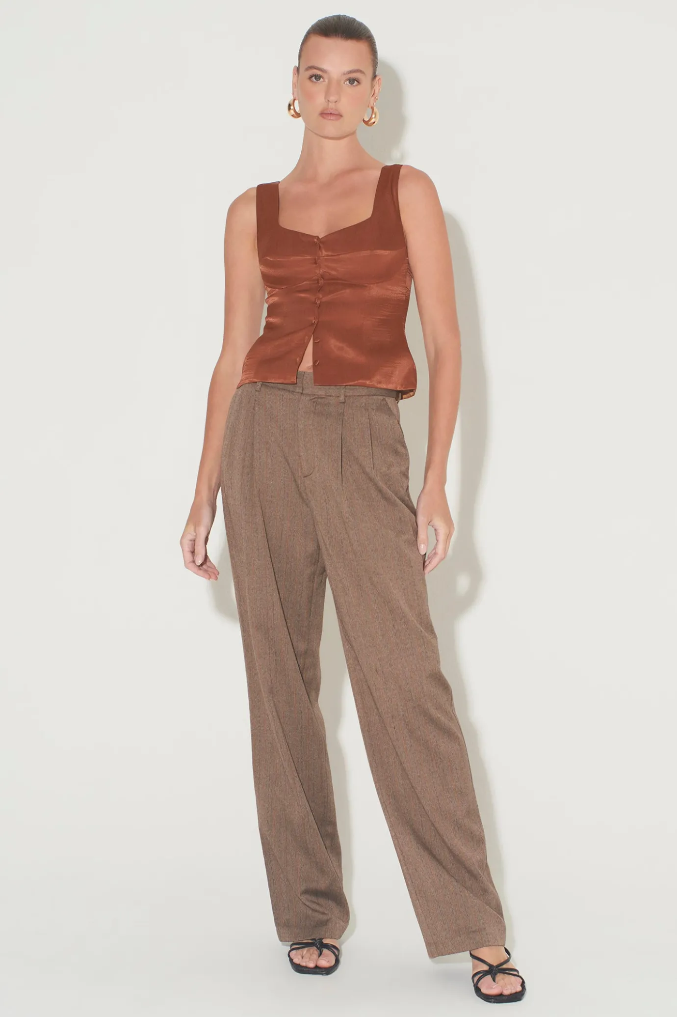 Hansen & Gretel Leelo Top Chestnut Shop