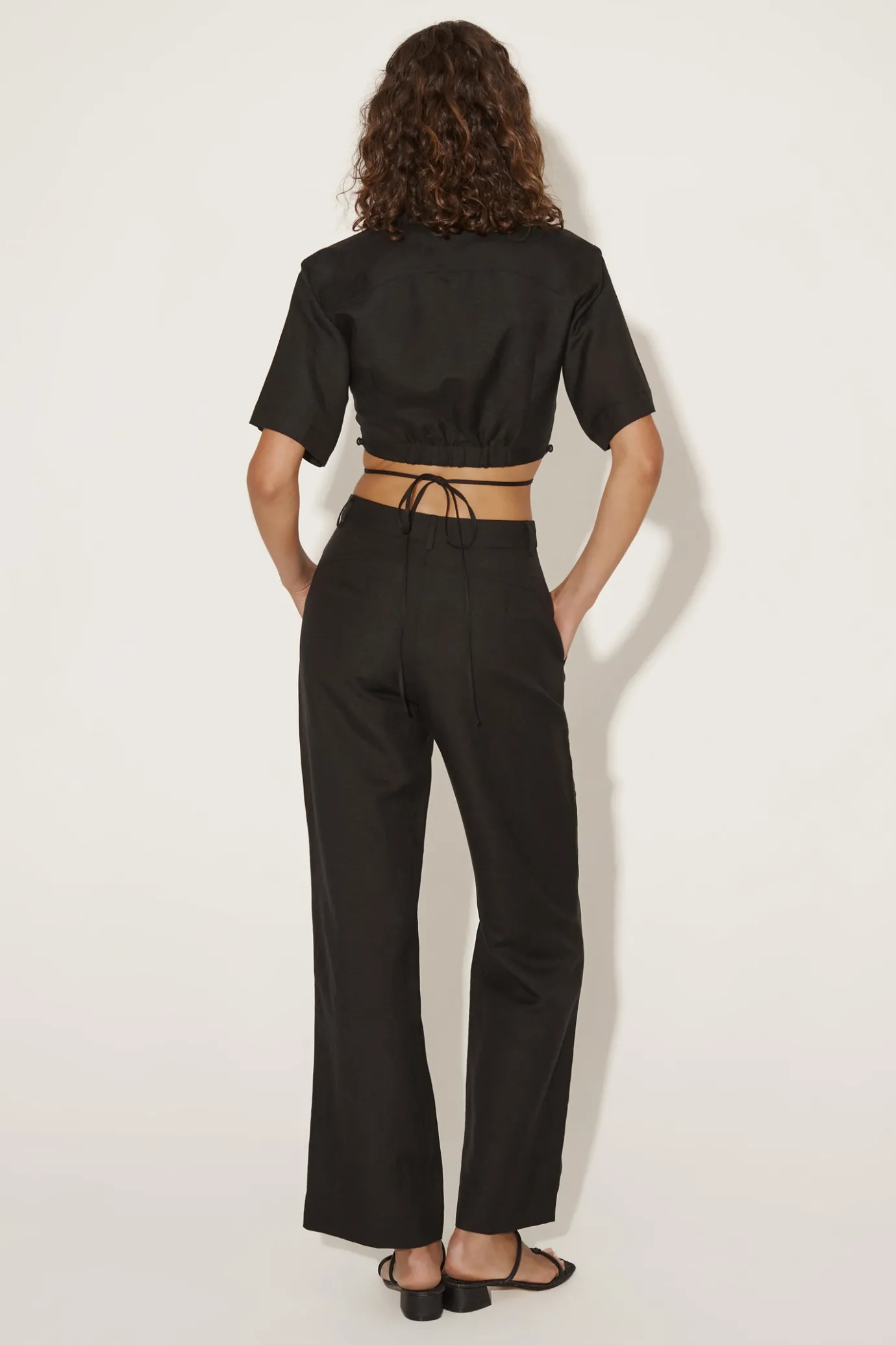 Hansen & Gretel Lettie Top Black Flash Sale