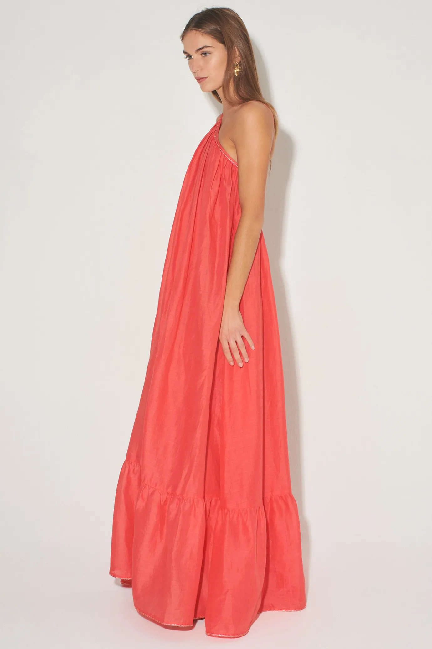 Hansen & Gretel Lordes A-Line Gown Watermelon Store