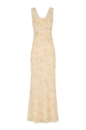 Hansen & Gretel Lou Lou Dress Climbing Roses Hot