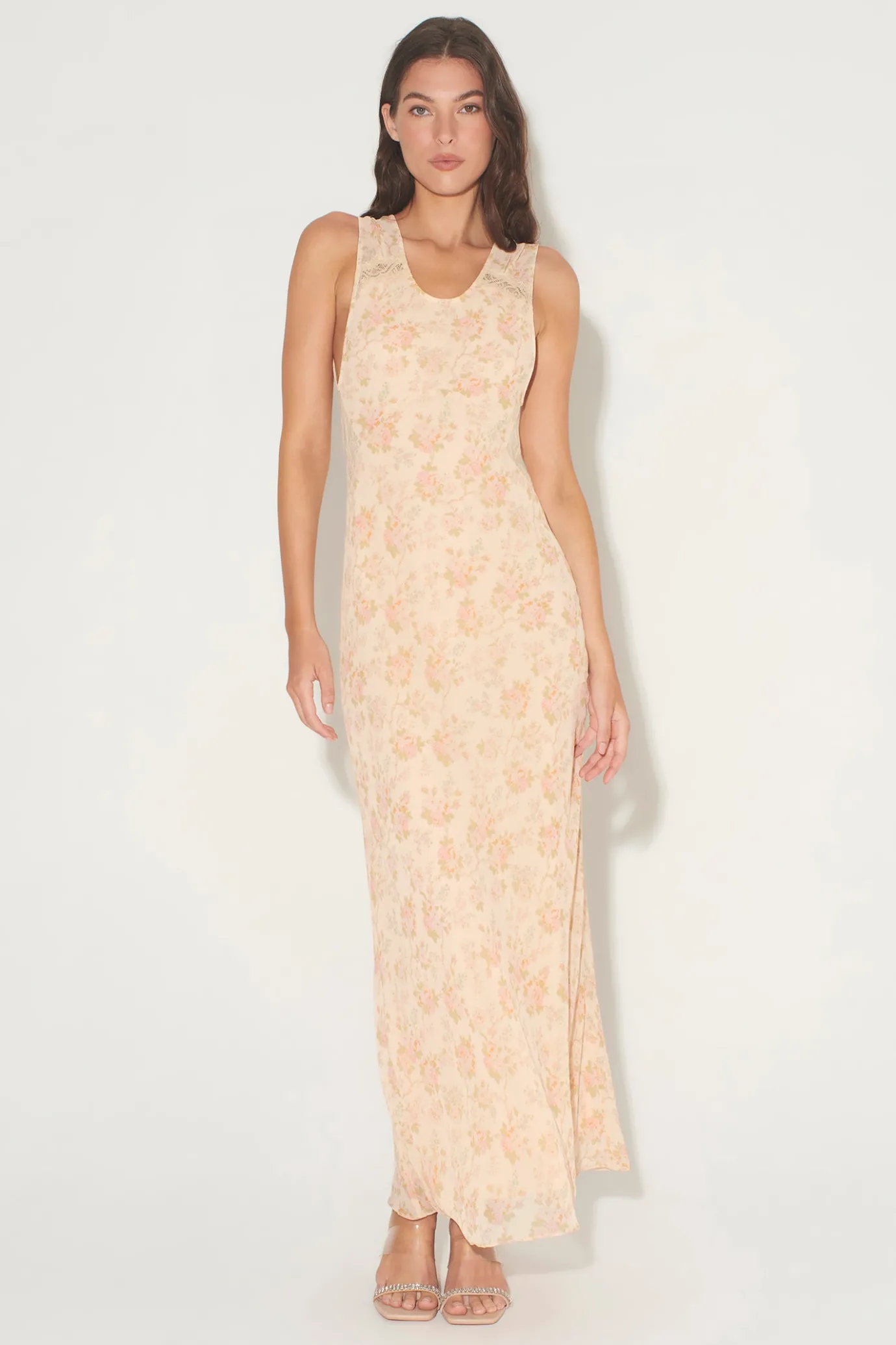 Hansen & Gretel Lou Lou Dress Climbing Roses Hot