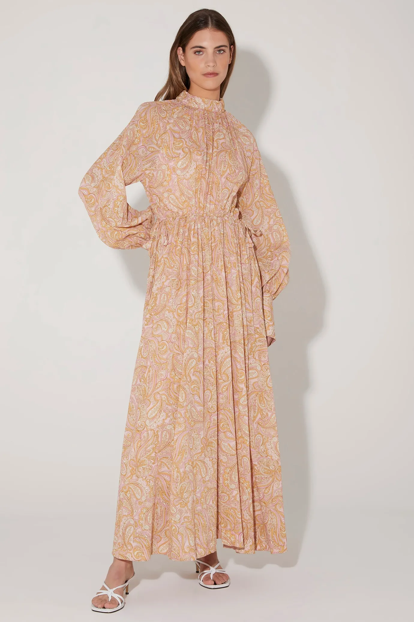 Hansen & Gretel Lu-Ann Maxi Dress Paisley Parfait Shop