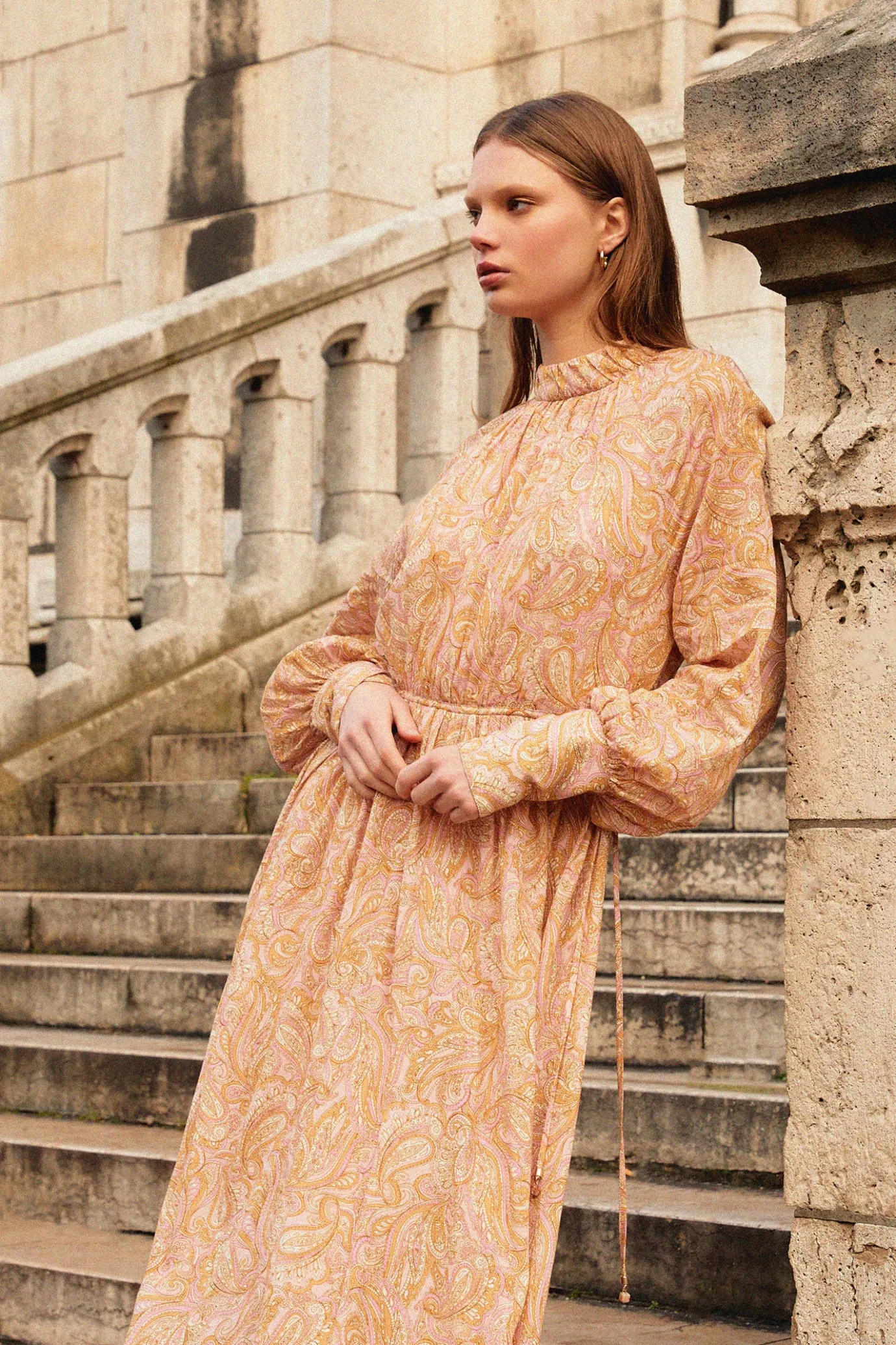 Hansen & Gretel Lu-Ann Maxi Dress Paisley Parfait Shop