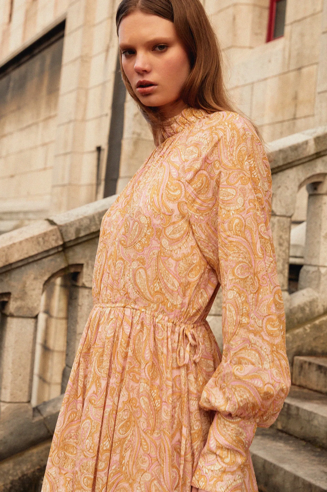 Hansen & Gretel Lu-Ann Maxi Dress Paisley Parfait Shop