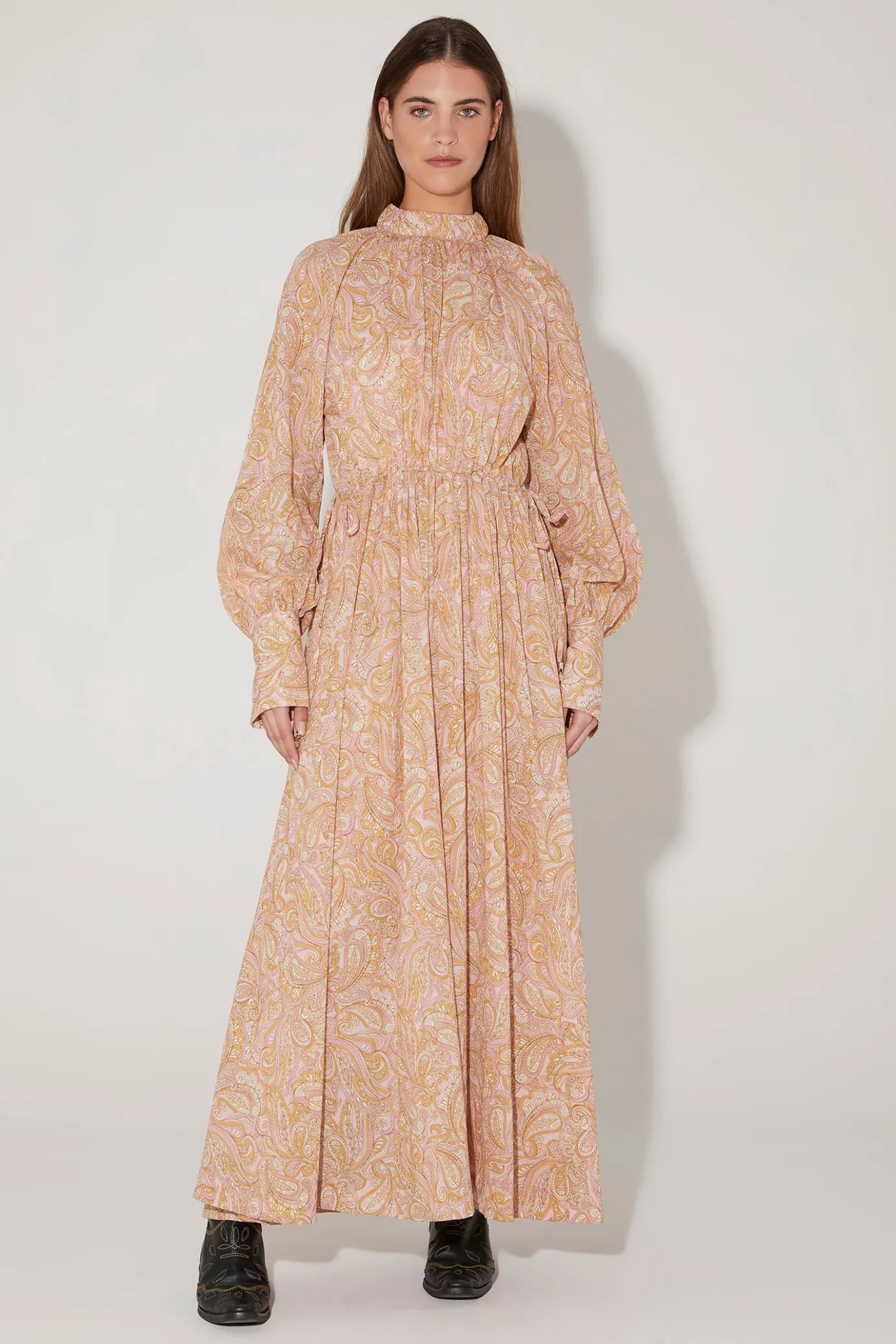 Hansen & Gretel Lu-Ann Maxi Dress Paisley Parfait Shop