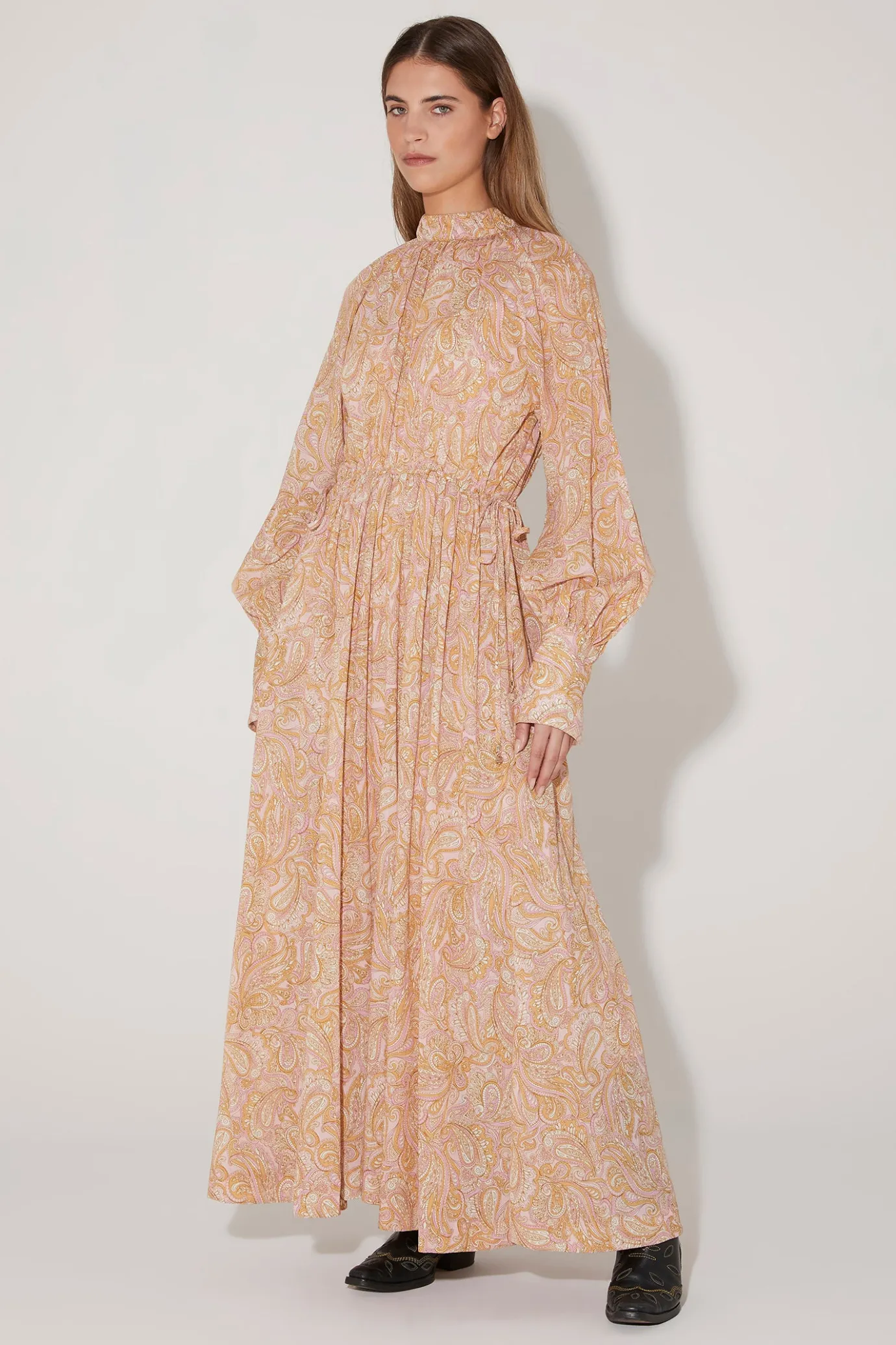 Hansen & Gretel Lu-Ann Maxi Dress Paisley Parfait Shop