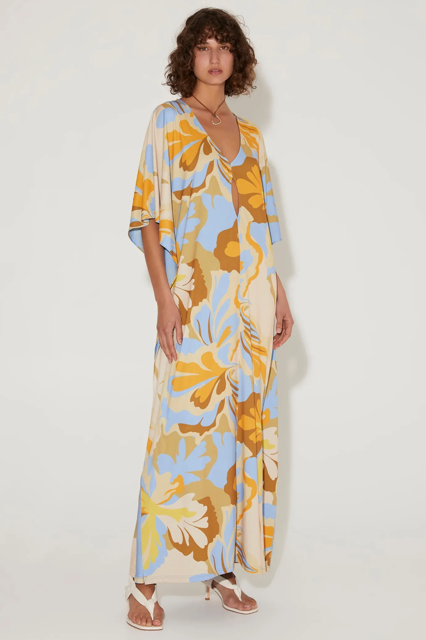 Hansen & Gretel Lucio Dress Poolside Print Best