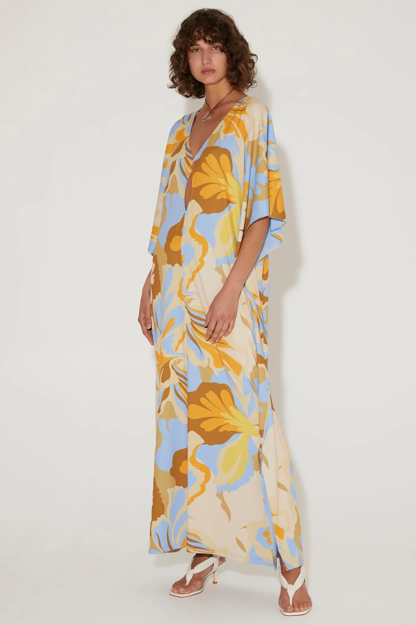 Hansen & Gretel Lucio Dress Poolside Print Best