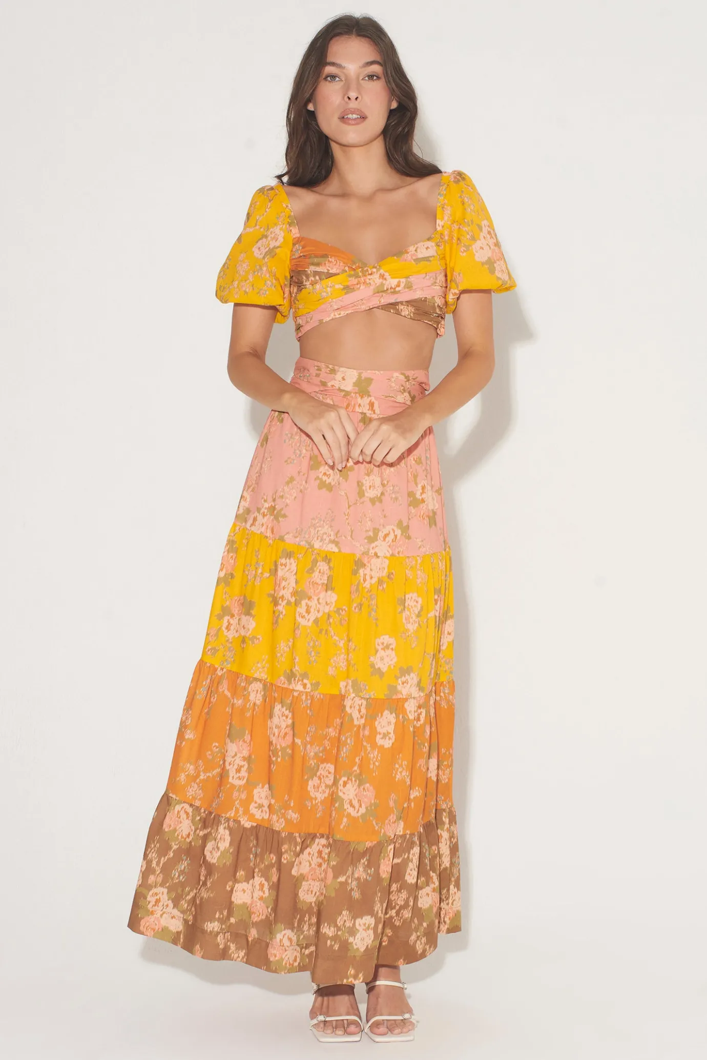 Hansen & Gretel Mae Skirt Multi New