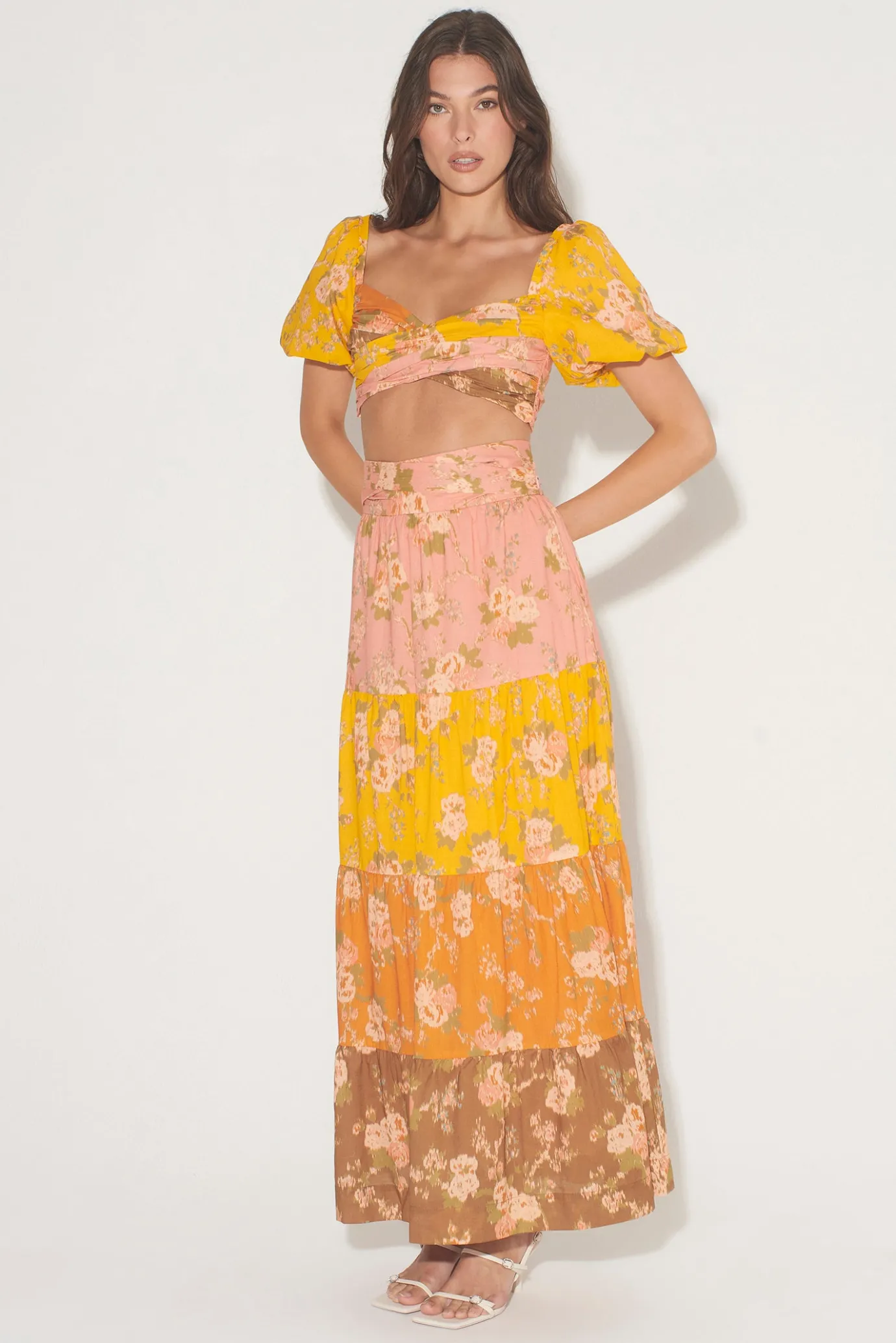 Hansen & Gretel Mae Skirt Multi New