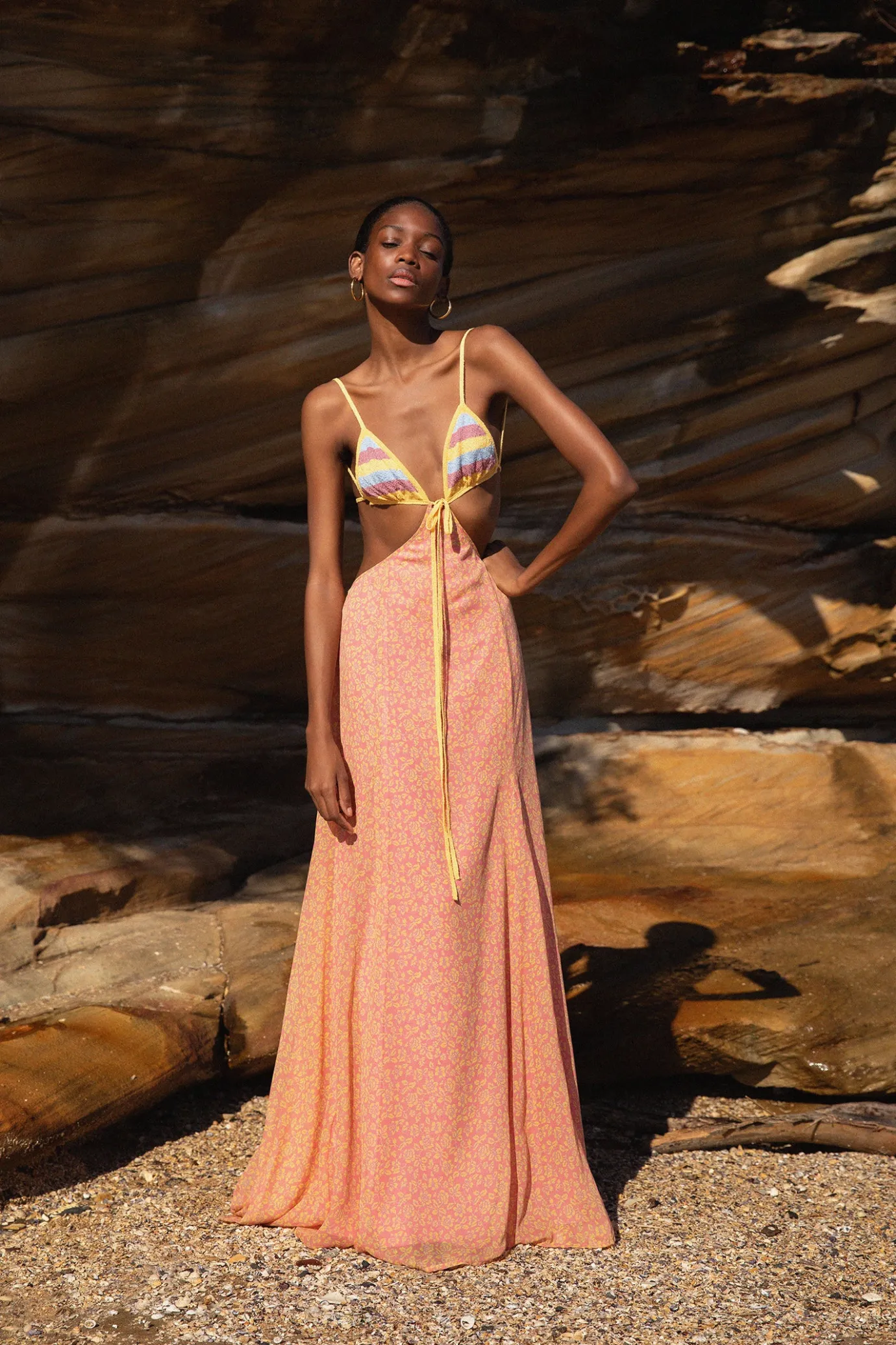 Hansen & Gretel Magdalena Dress Tango Floral Online