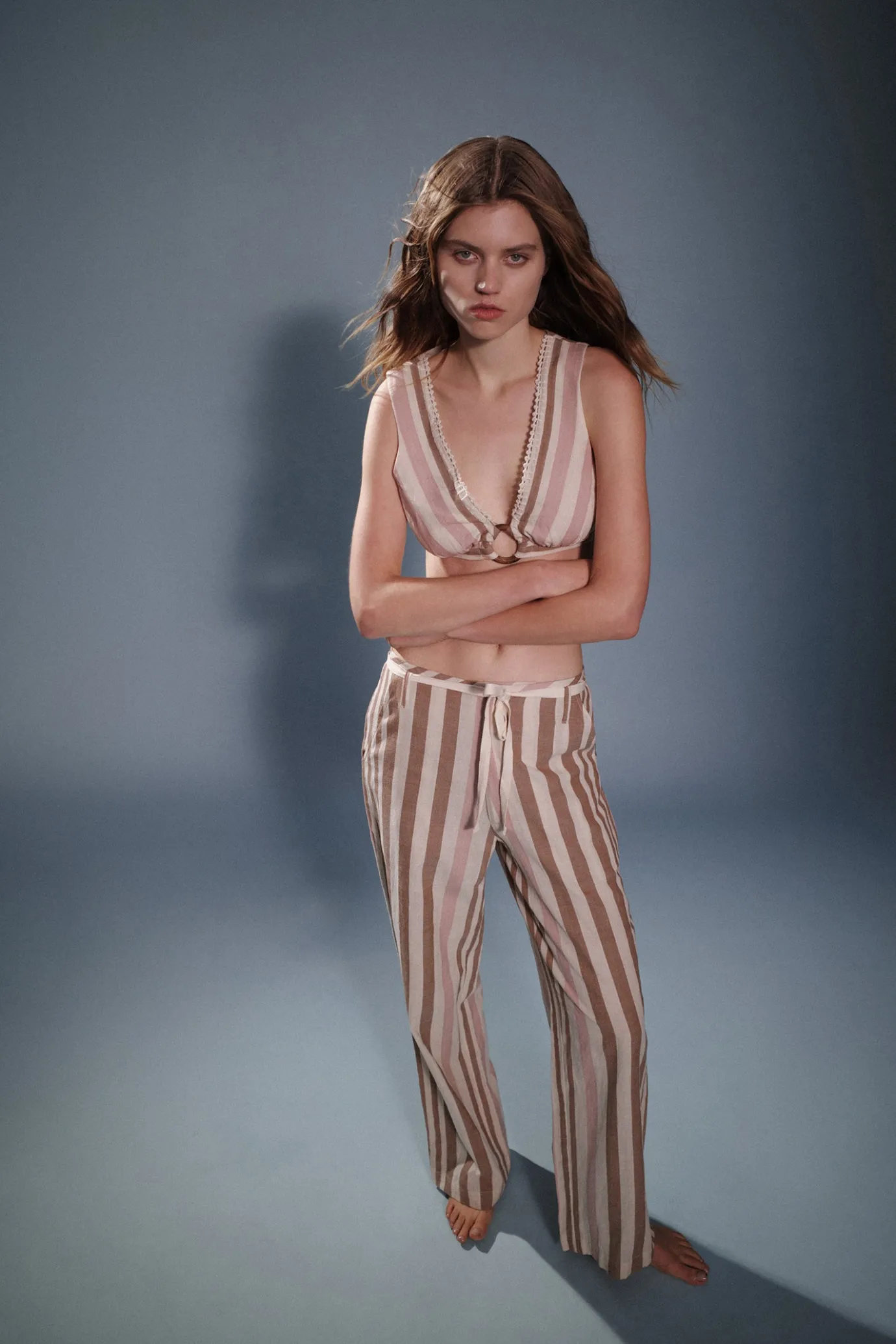 Hansen & Gretel Mahi Pant Stripe Handloom Best Sale