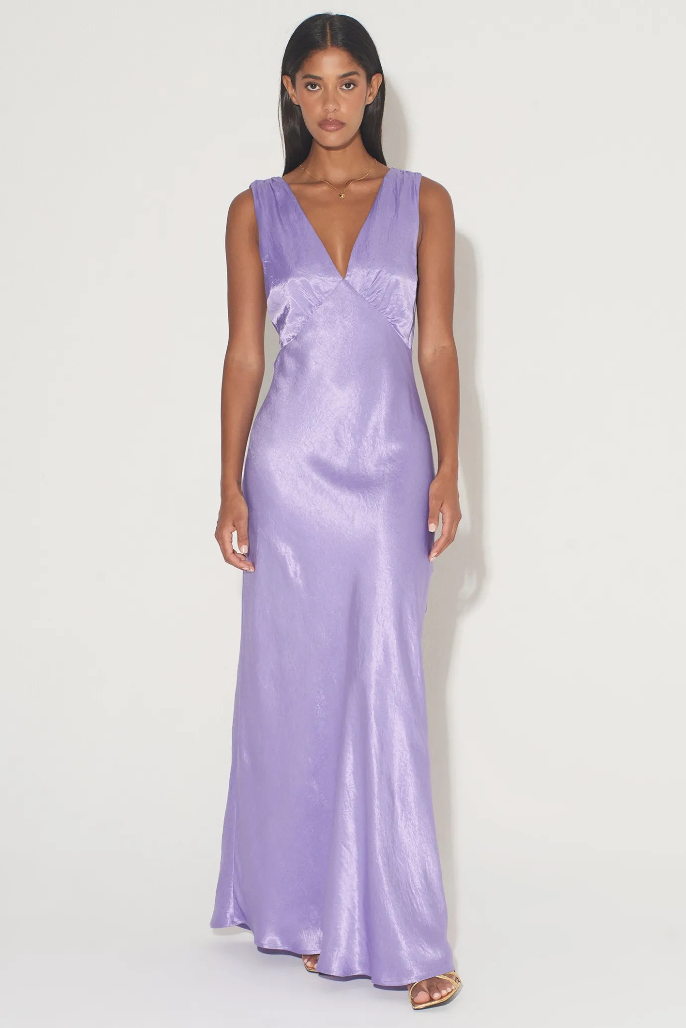 Hansen & Gretel Marcelle Dress Lavender New