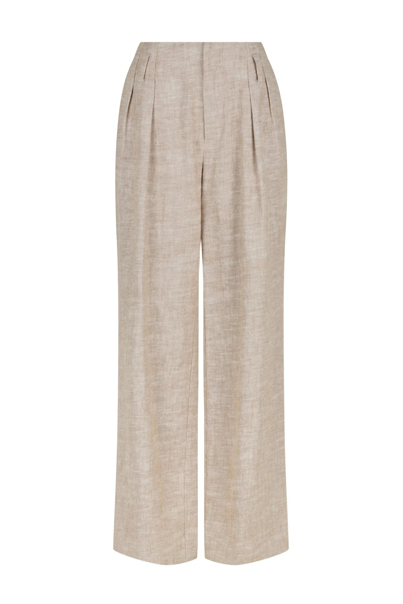 Hansen & Gretel Maurice Relaxed Pant Latte Clearance